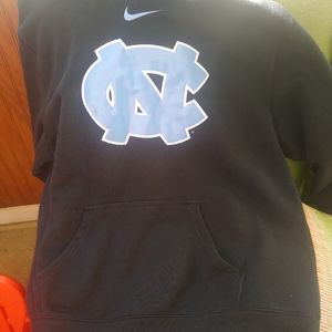 Black UNC Nike Hoodie Sweatshirt